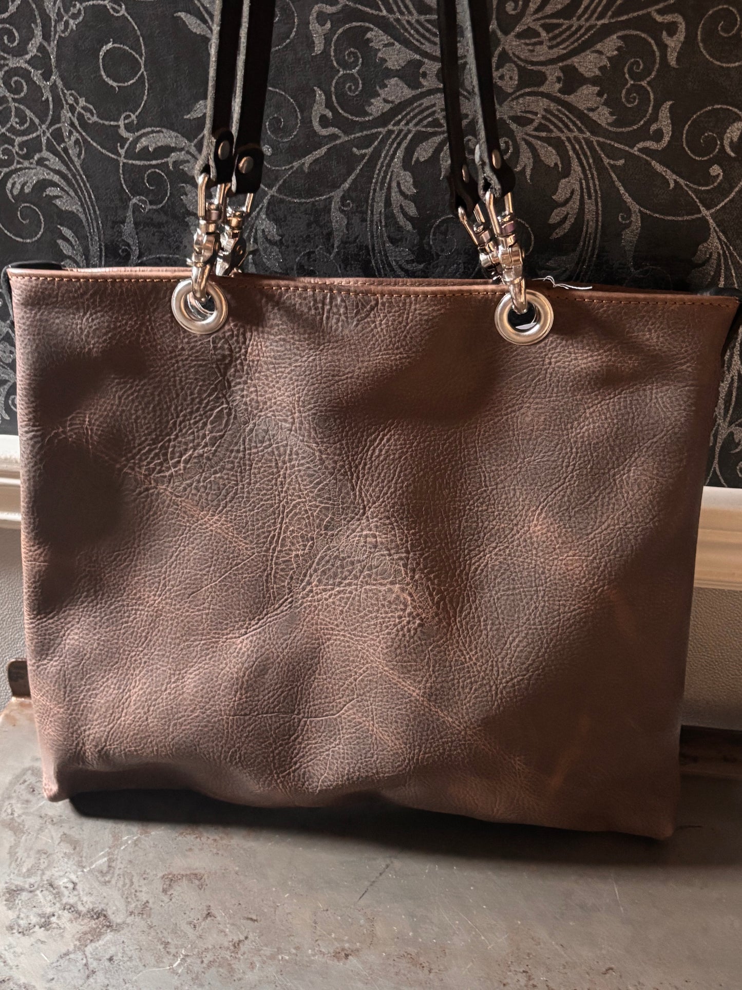 Brownish/Grey Two-Piece Set