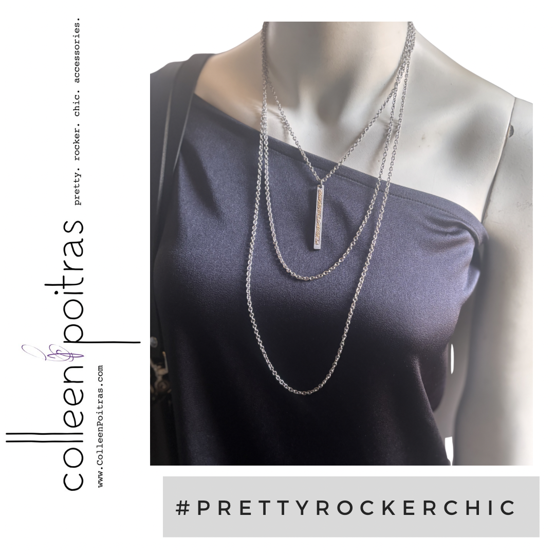 Serene Leather Detailed Necklace