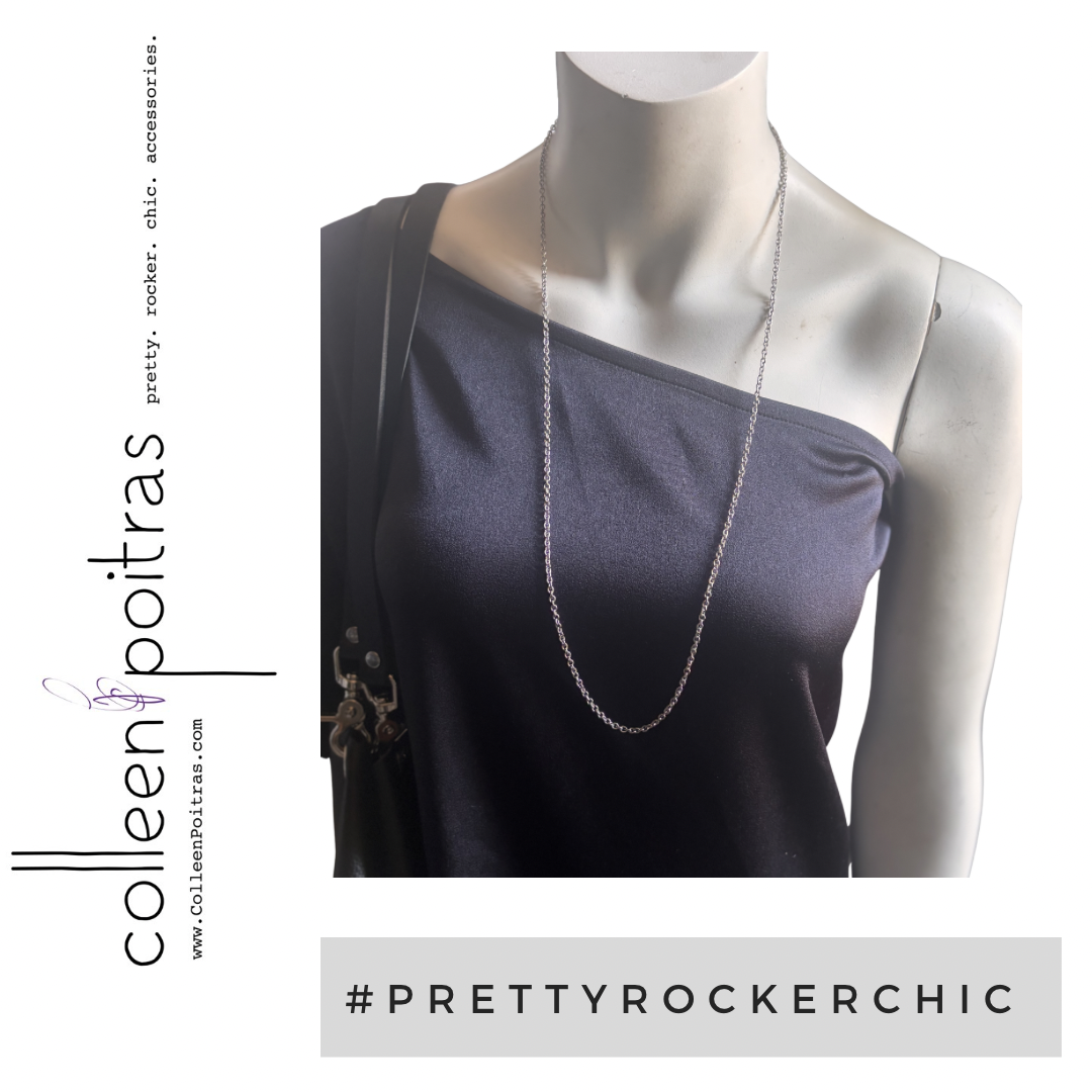 Serene Leather Detailed Necklace
