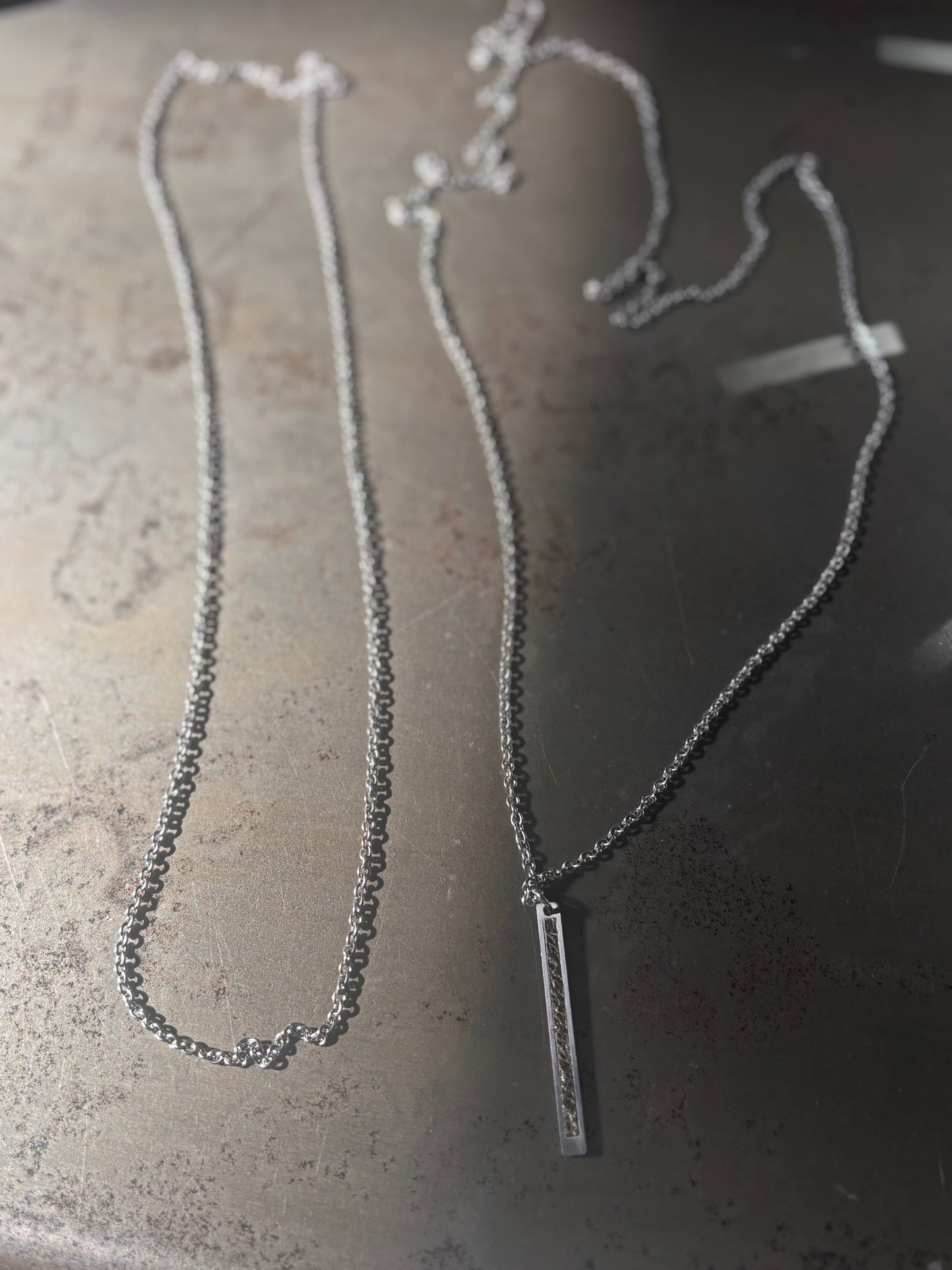 Serene Leather Detailed Necklace