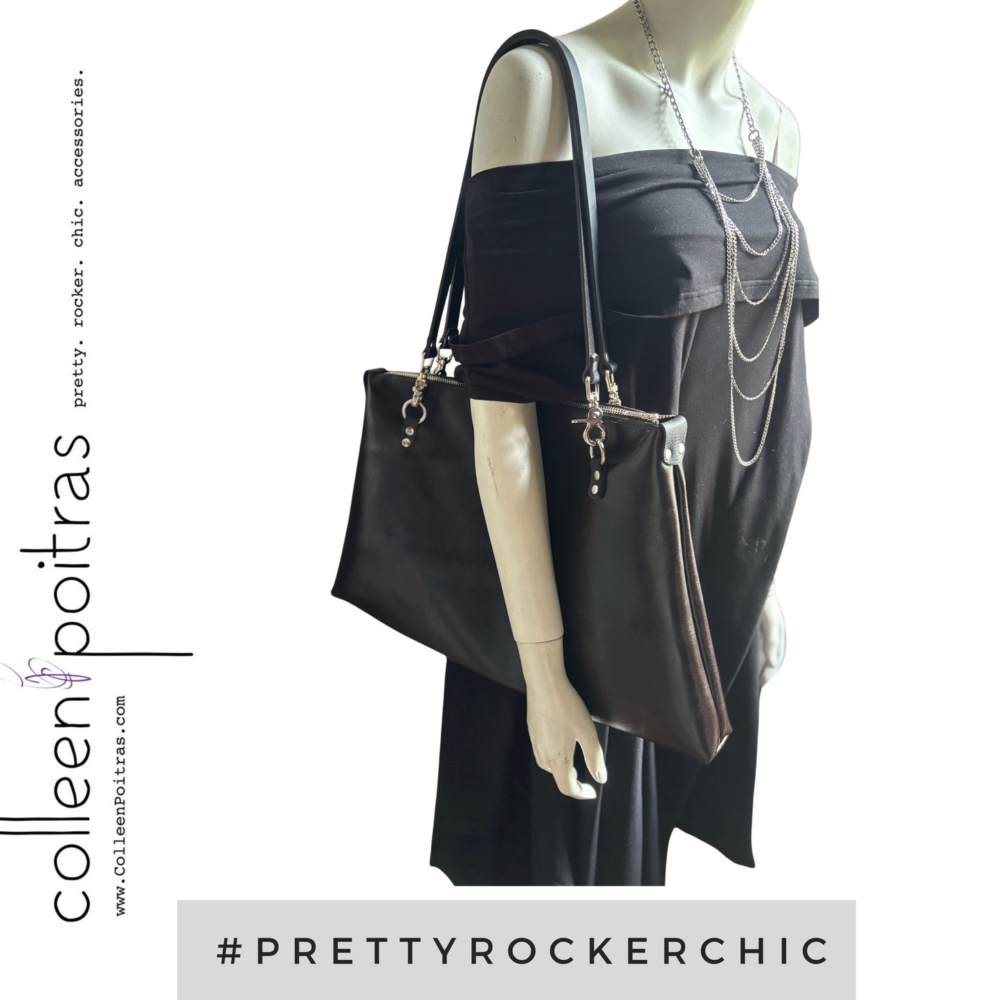 Brown Sheen Totebag