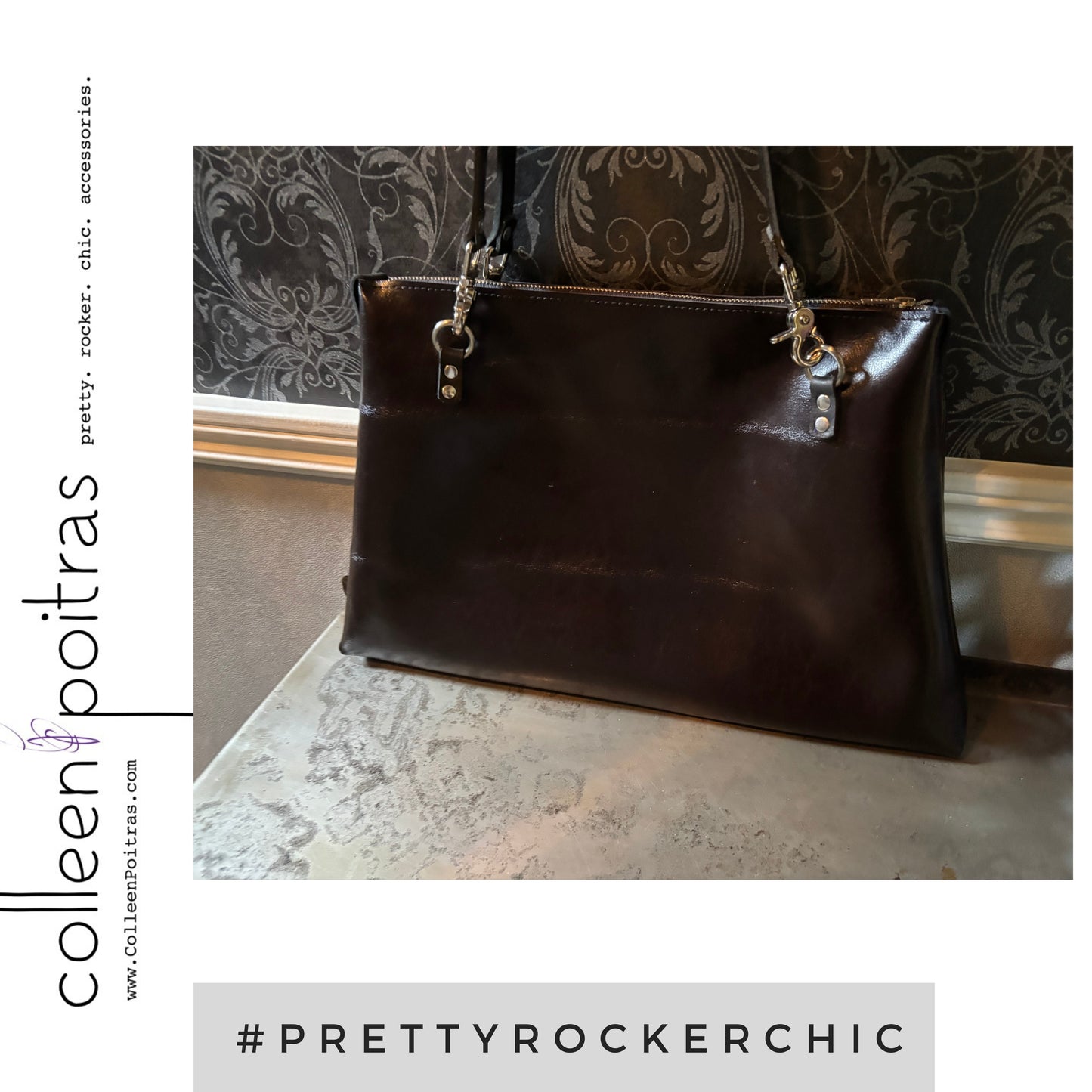 Brown Sheen Totebag