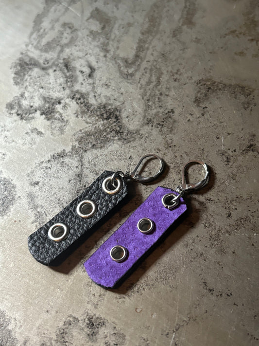 X3 Leather Earrings I
