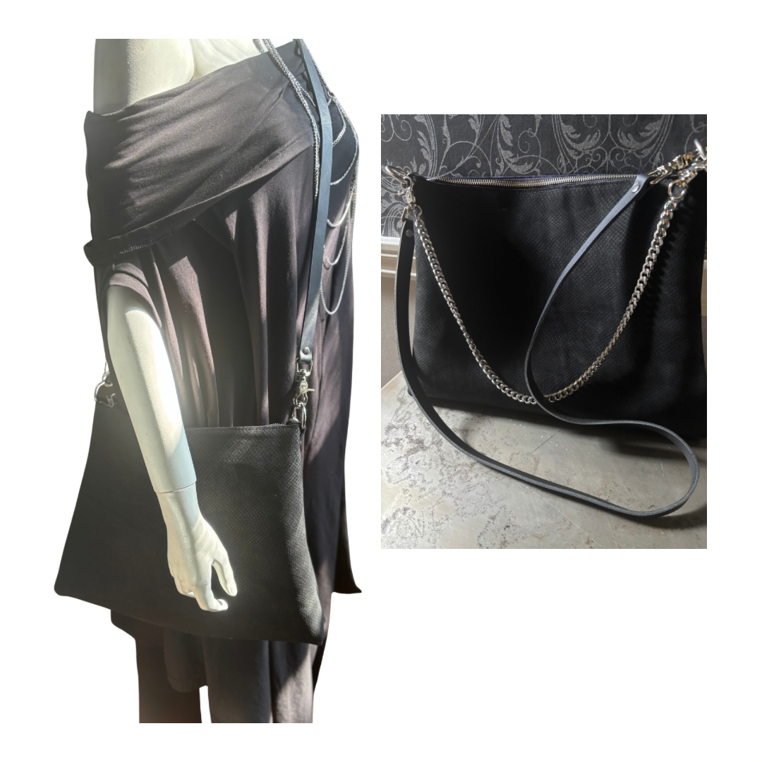 Black Beauty Leather Bag